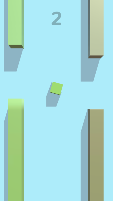 Flappy Cube : Spin Jump Game Game Screenshot