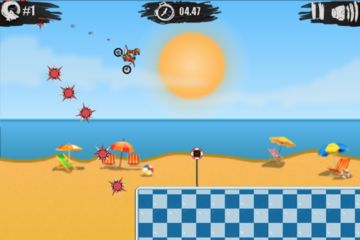 Cuplikan Layar Game Moto X3M Pool Party
