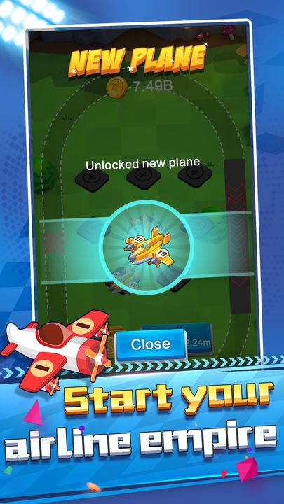 Screenshot 1 of Merge Plane - Idle Games 1.0.2