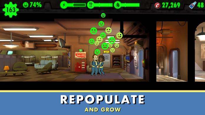 Fallout Shelter Game Screenshot