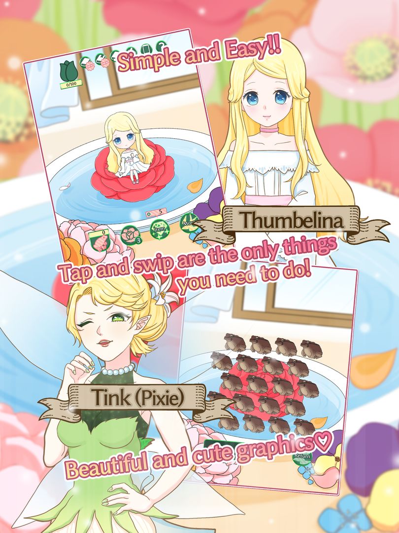 Screenshot of Thumbelina and Her Lil Friends