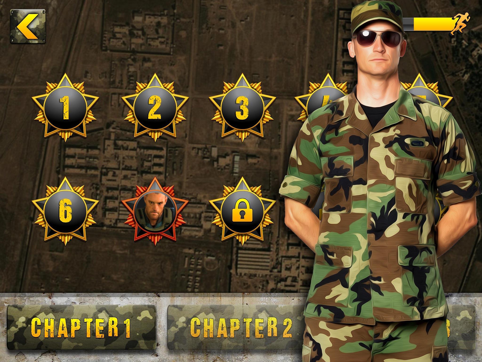 Screenshot of Military Training Game