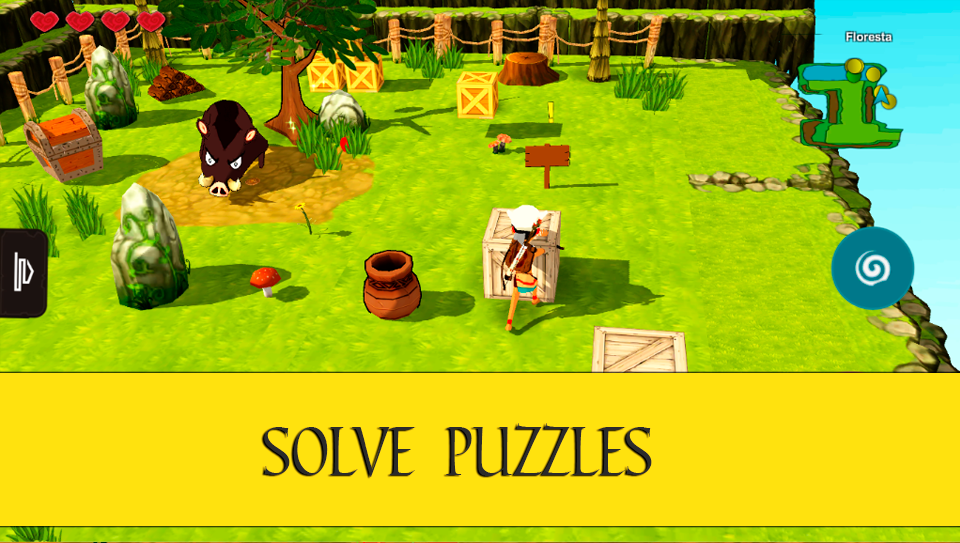 Caapora Adventure - Native ゲームのスクリーンショット