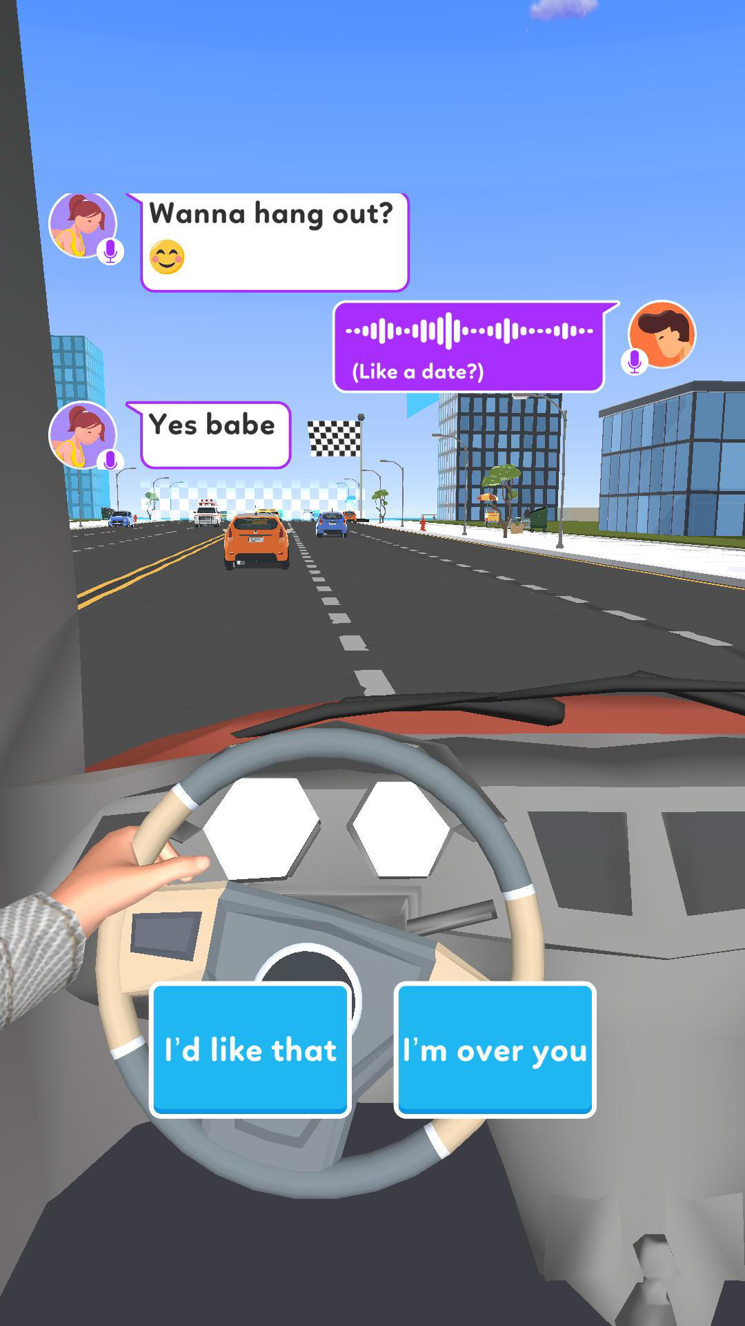 Screenshot of Text And Drive!