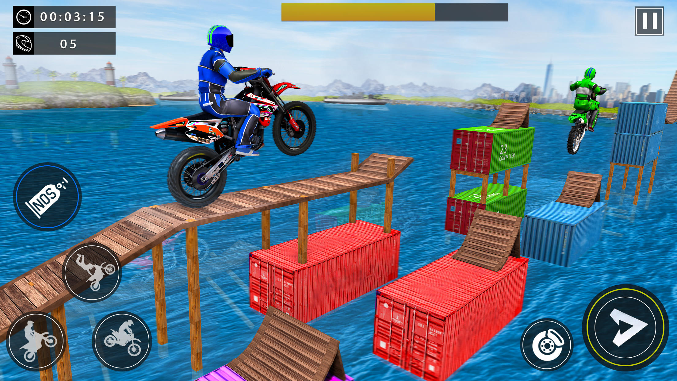Screenshot 5 of Trial Xtreme Bike Racing Games 