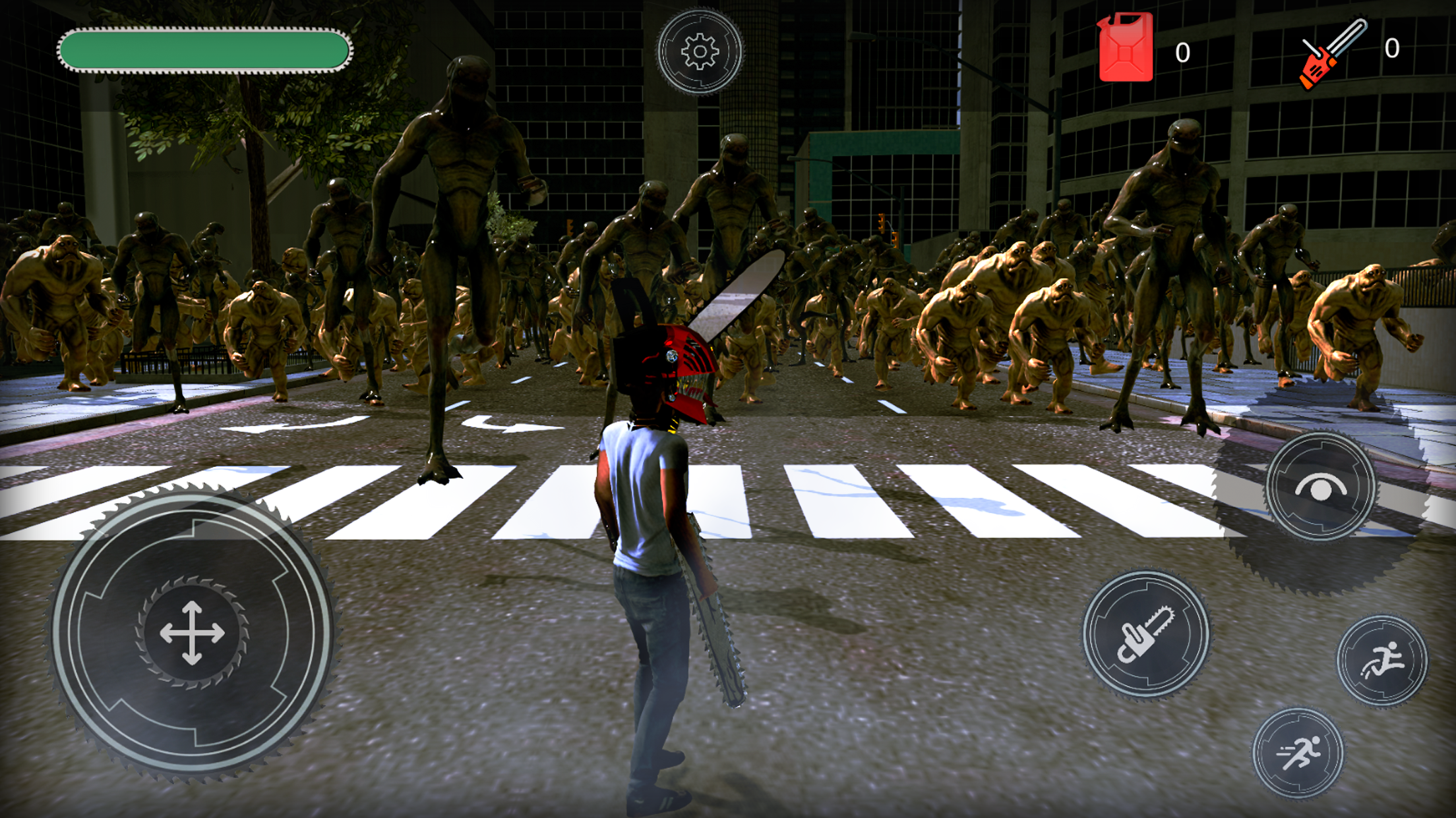 Chainsaw Man 3D Fight Zombie ภาพหน้าจอเกม