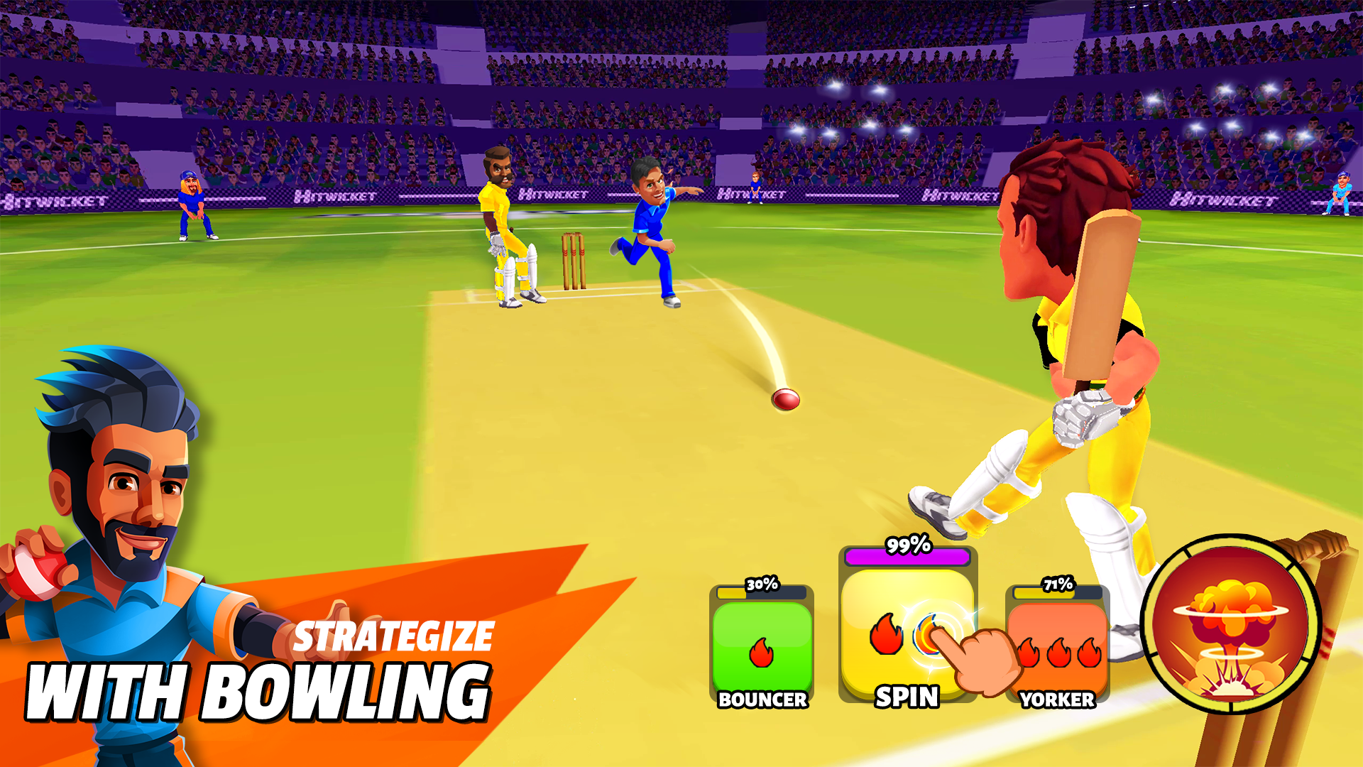 Hitwicket Cricket Game 2026 Game Screenshot