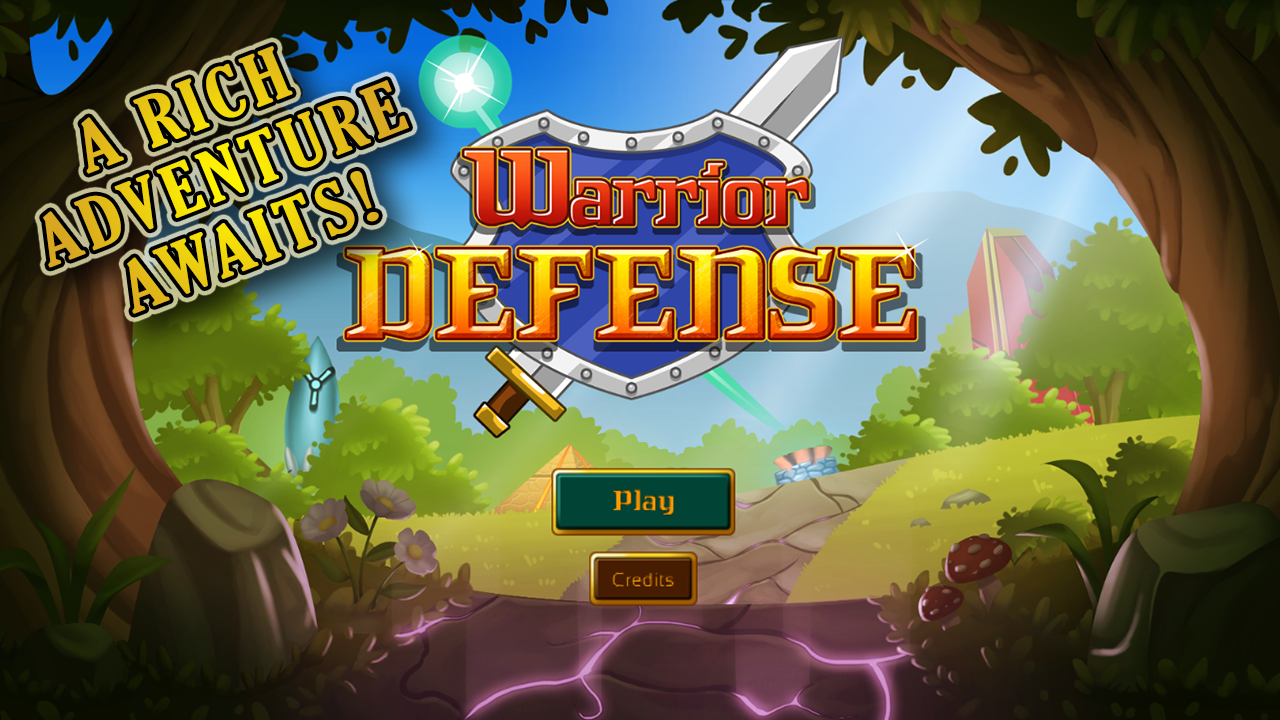 Warrior Defense Game Screenshot