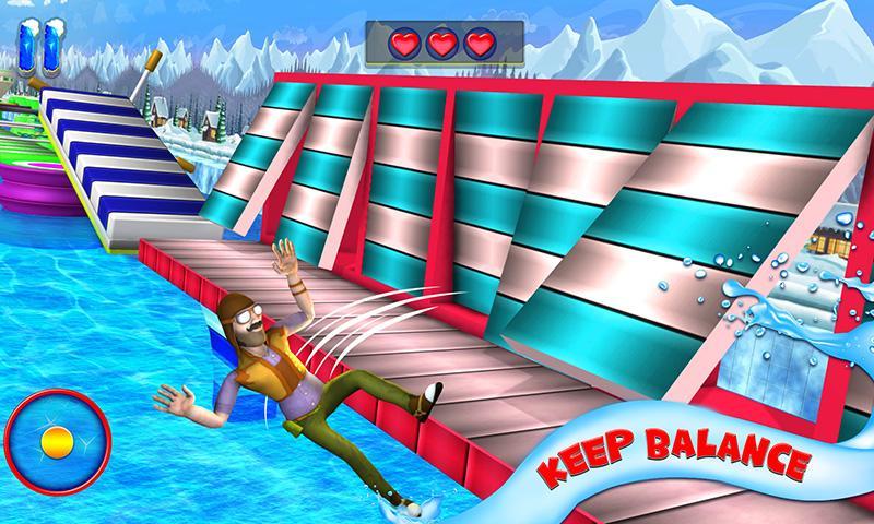 Tricky Water Stuntman Run Game Screenshot