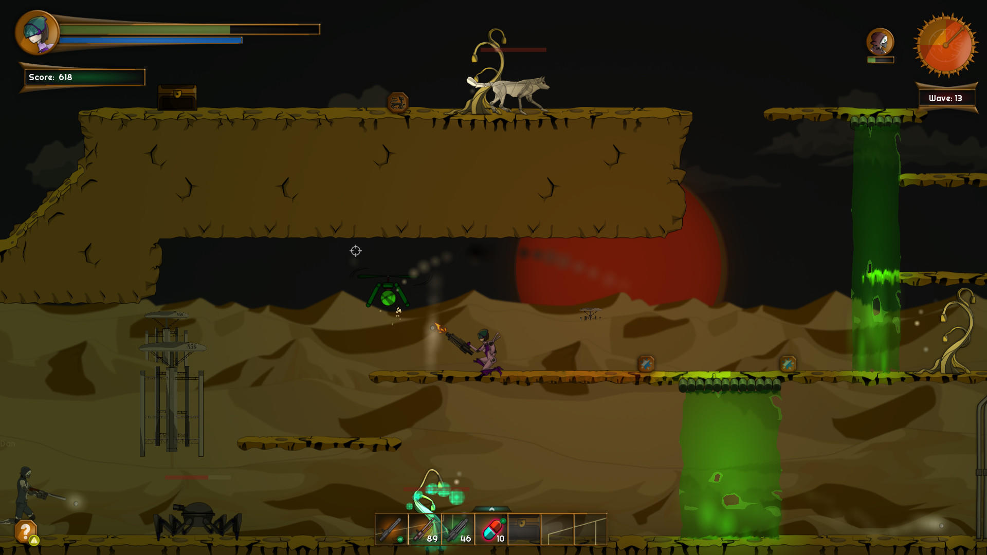 Unwanted visitors Game Screenshot