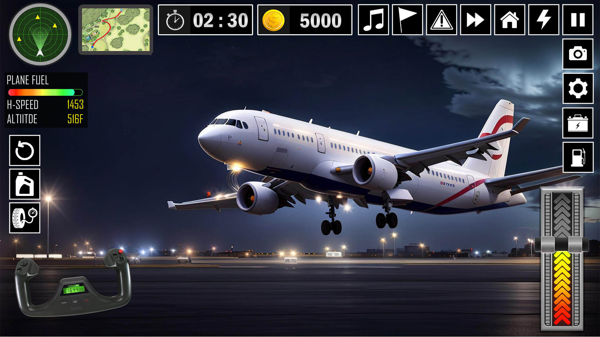 avião vôo voar piloto - jogo de avião - Baixar APK para Android