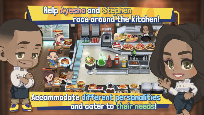 Chef Curry ft. Steph & Ayesha screenshot game