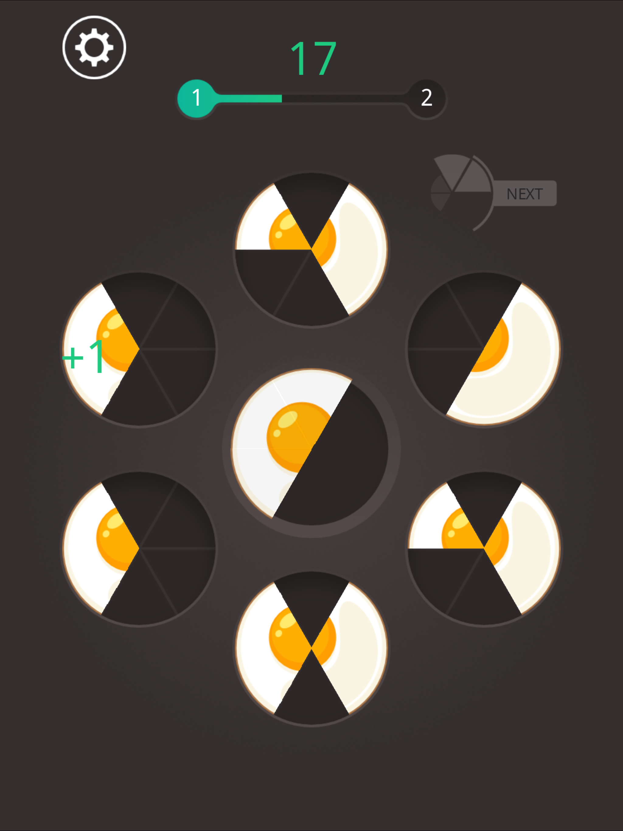 Cuplikan Layar Game Lucky Pie - Plate food with tasty slices