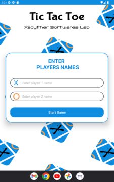 Tic Tac Toe 2 Player XO Game Screenshot