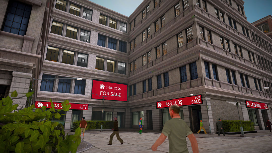 Screenshot of REAL ESTATE Simulator - FROM BUM TO MILLIONAIRE