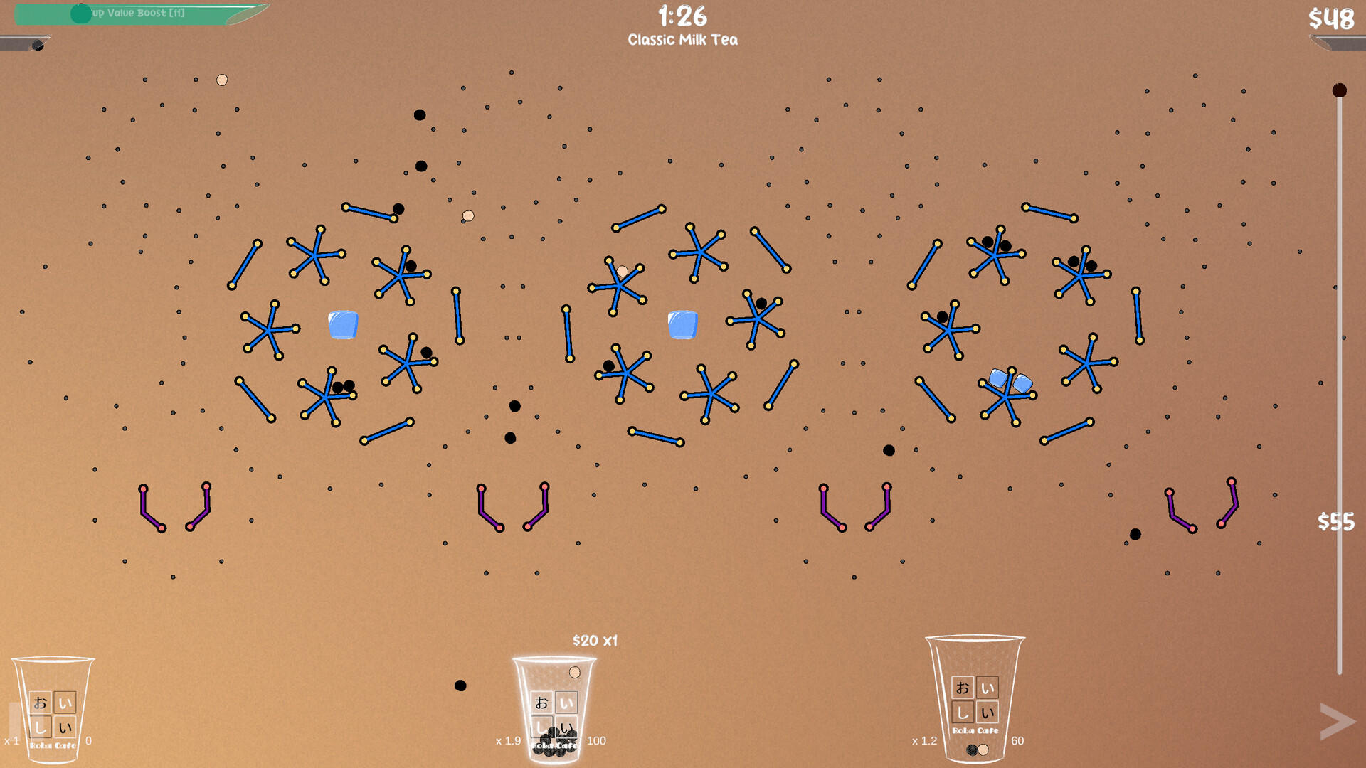 Super Boba - Pachinko Cafe Game Screenshot