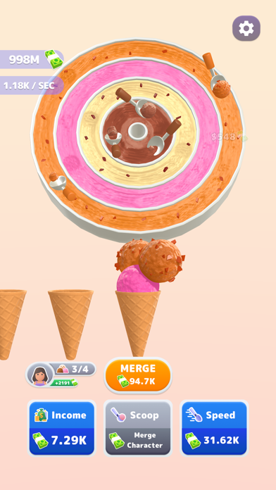 Screenshot of Ice Cream Clicker!