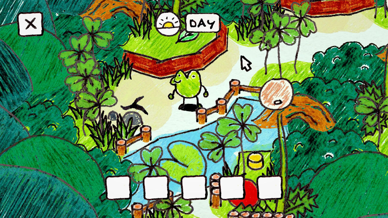 Screenshot 1 of カエルの冒険 