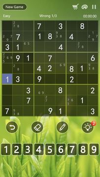 Sudoku Scapes ゲームのスクリーンショット