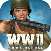 विश्व युद्ध 2 फ्रंटलाइन हीरोज: WW2 कमांडो शूटर