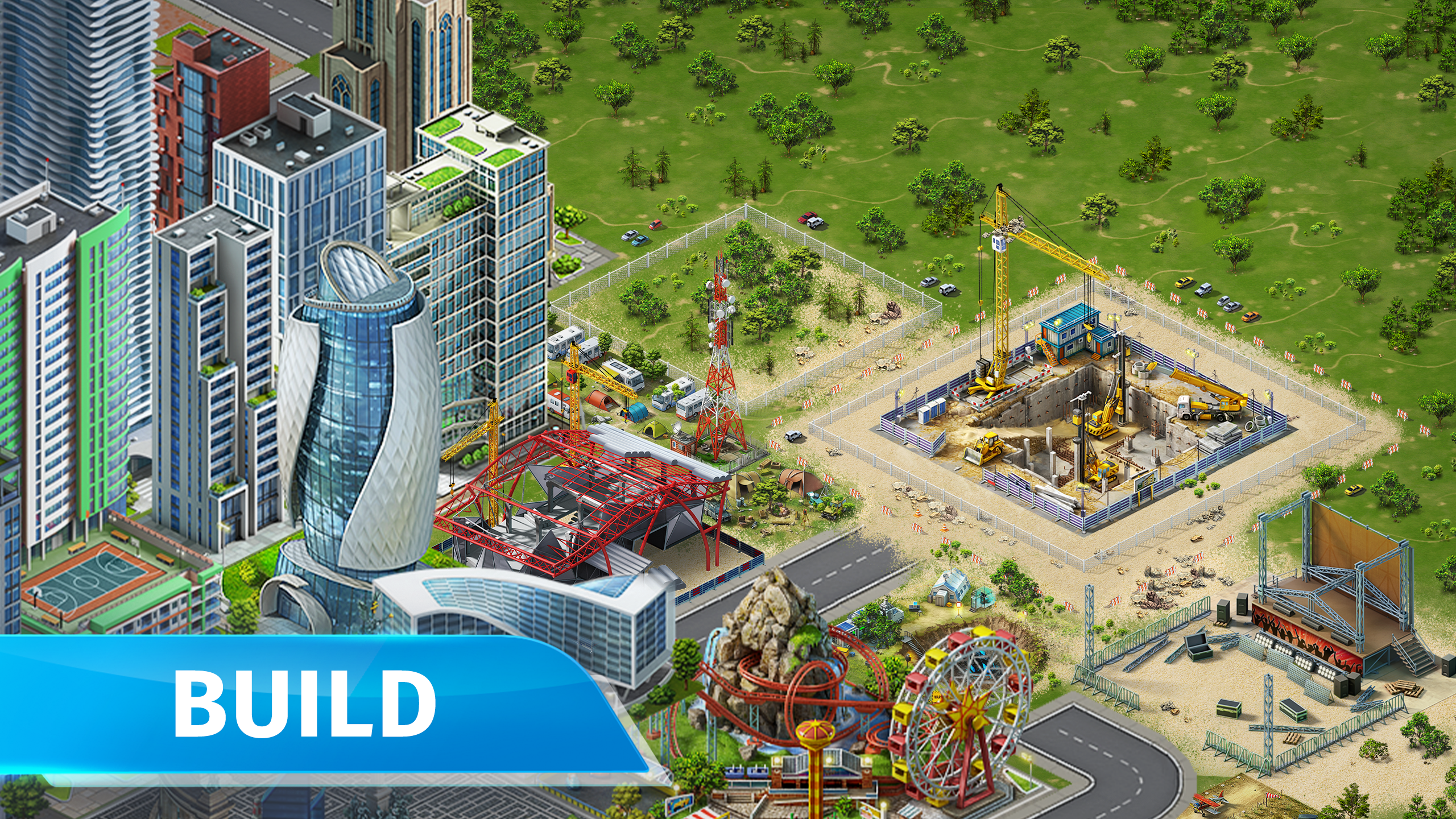 Скриншот игры Airport City transport manager