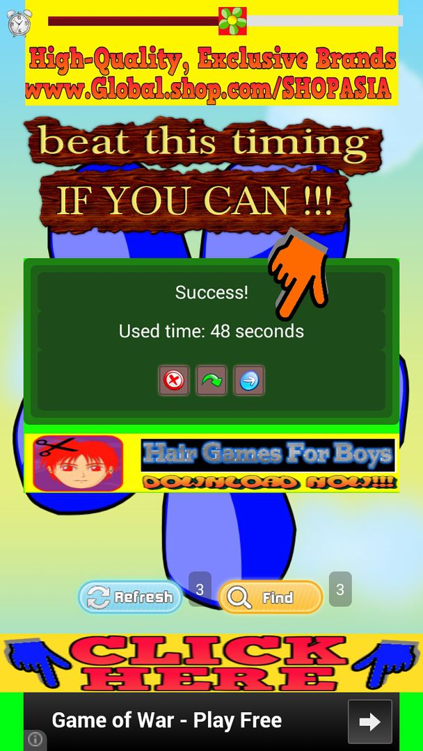 Screenshot of Hair Games for Girls