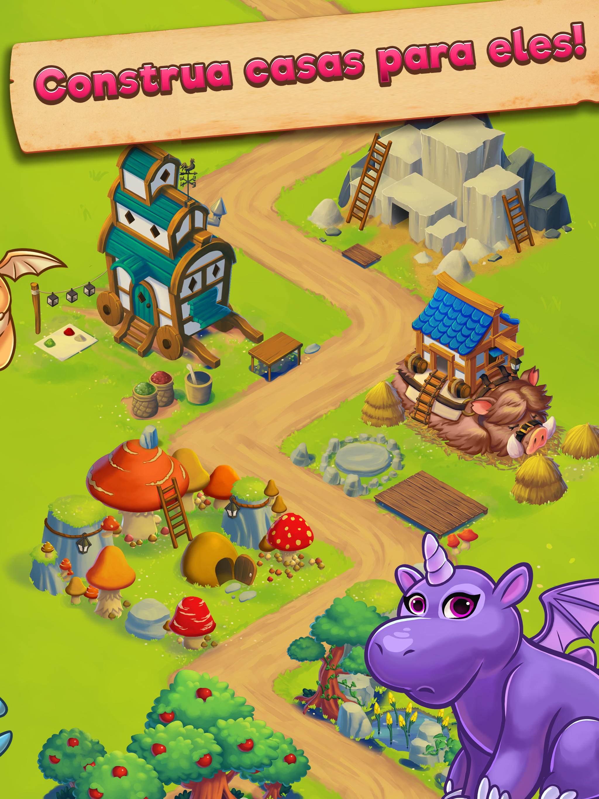 Captura de Tela do Jogo Dragon Idle Adventure