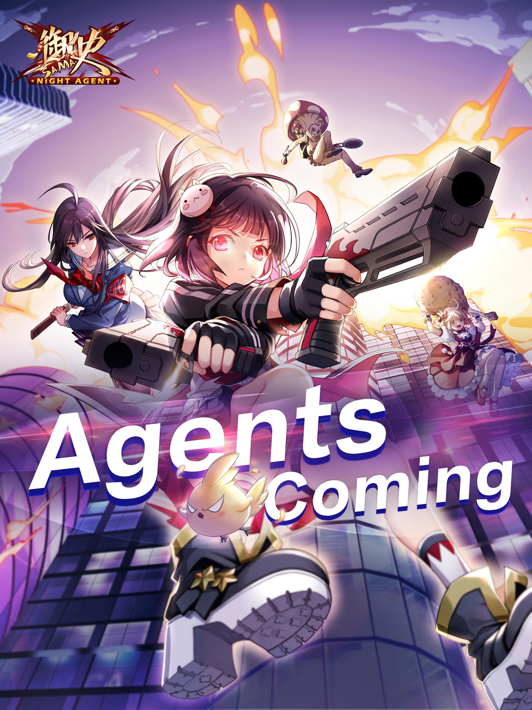 ESSE JOGO TA DEMAIS! Night Agent - Novo Game Mobile Estilo Anime Download  Android/IOS - Omega Play