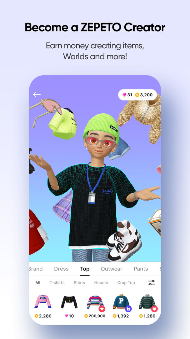 Screenshot of ZEPETO: Avatar, Connect & Play