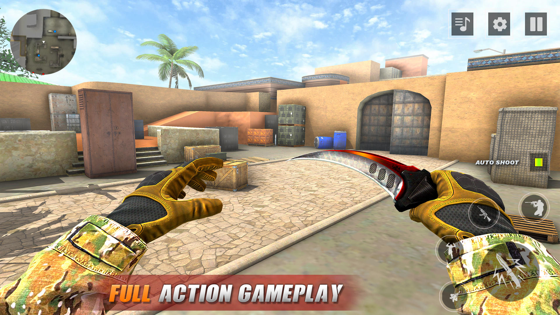 Screenshot of Cover Strike Shooter Gun Games