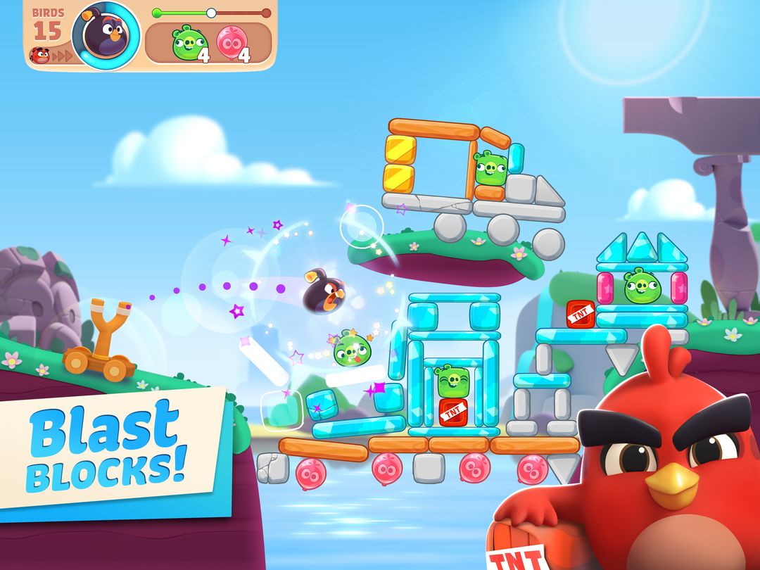 Screenshot of Angry Birds Journey