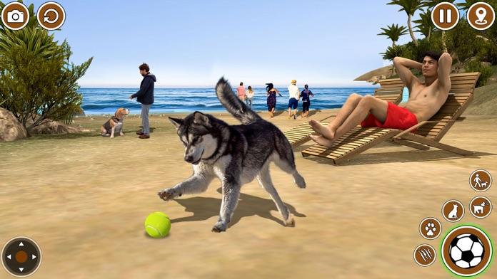 Captura de Tela do Jogo Dog Simulator Pet Animal Games