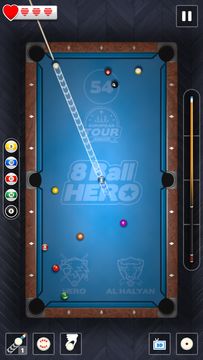 8 Ball Hero Game Screenshot
