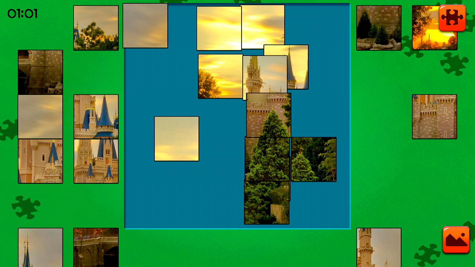 Magic Land Jigsaw Game Screenshot