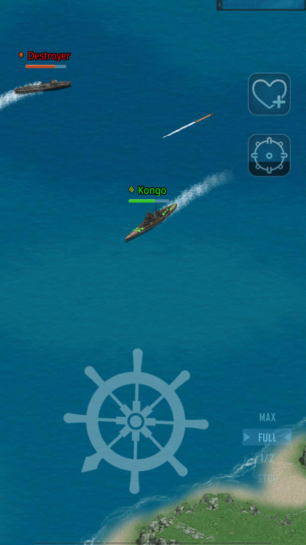 Kapal Perang Furious screenshot game