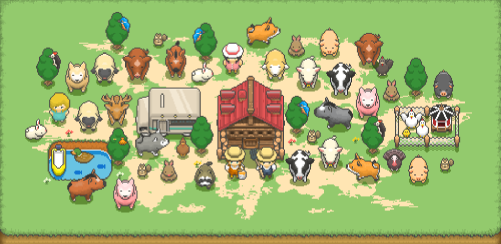 Tiny Pixel Farm - Simple Game screenshot