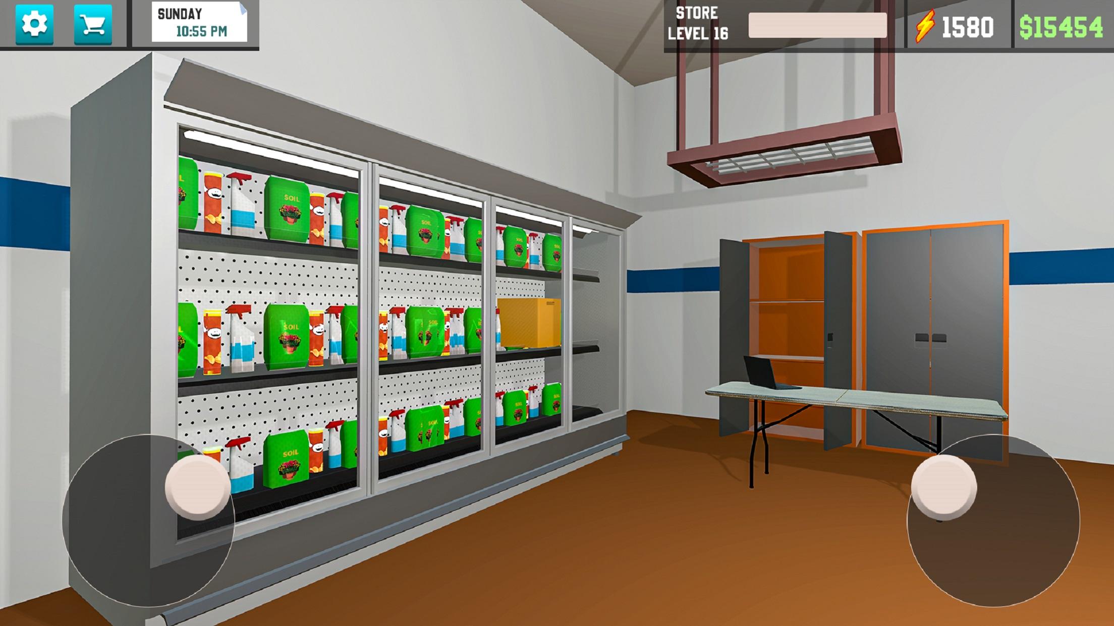 슈퍼마켓 매장 시뮬레이터 3D 게임 스크린 샷