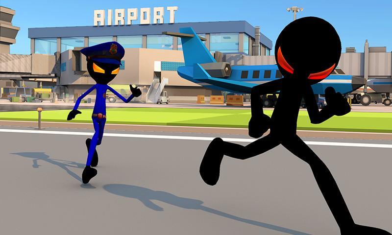 Super Shadow Airport Escape 3D Game Screenshot