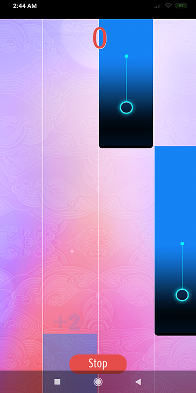 Marshmello Piano Tiles Game Screenshot