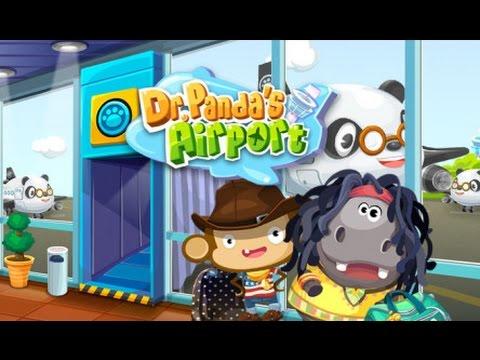 Captura de Tela do Vídeo de O Aeroporto do Dr. Panda
