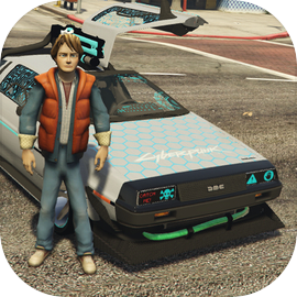 Delorean Simulator Future Race