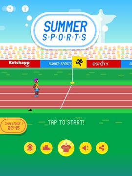 Ketchapp Summer Sports Game Screenshot