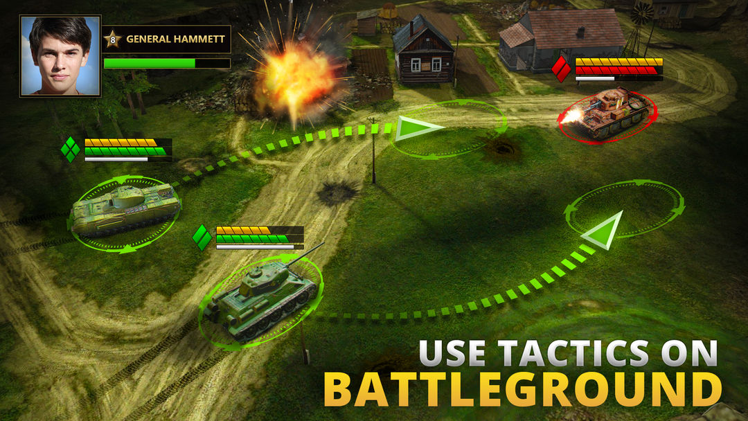 Screenshot of Tanks Charge: Online PvP Arena