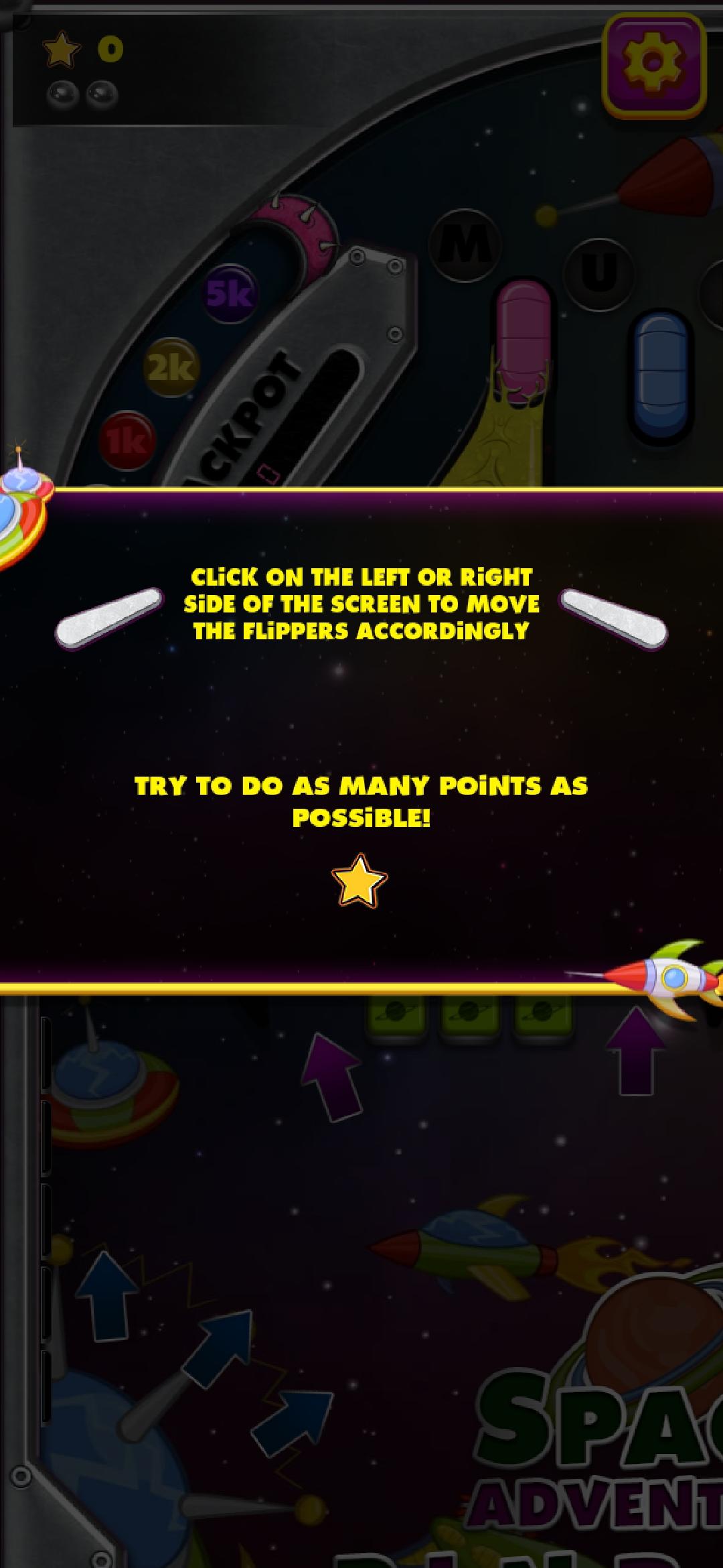 Space Adventure Pinball - Free Online Game