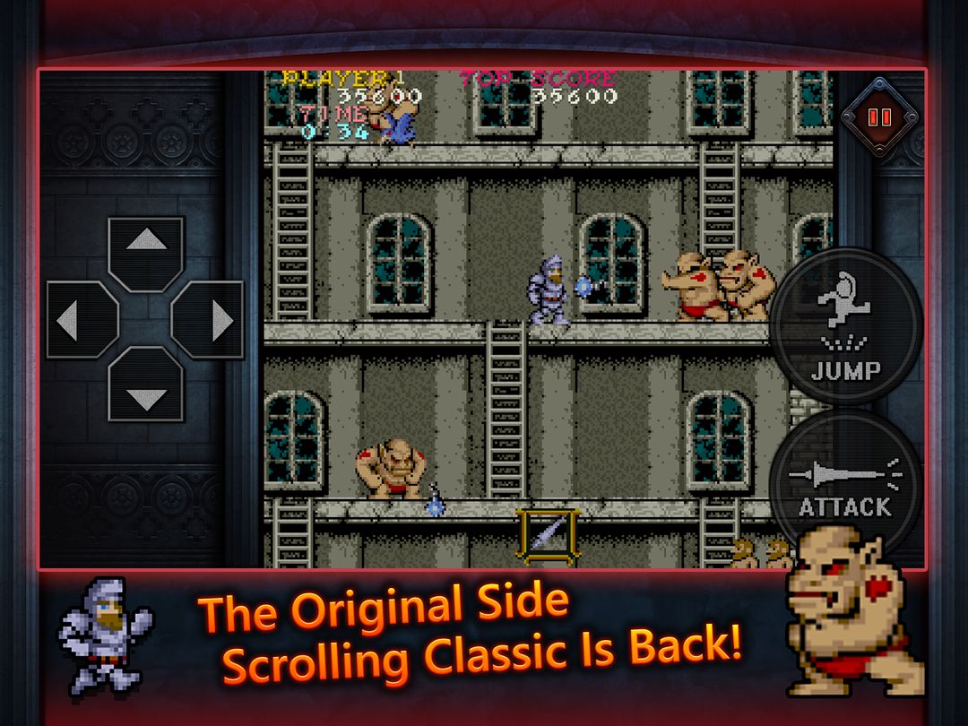 Ghosts'n Goblins MOBILE screenshot game