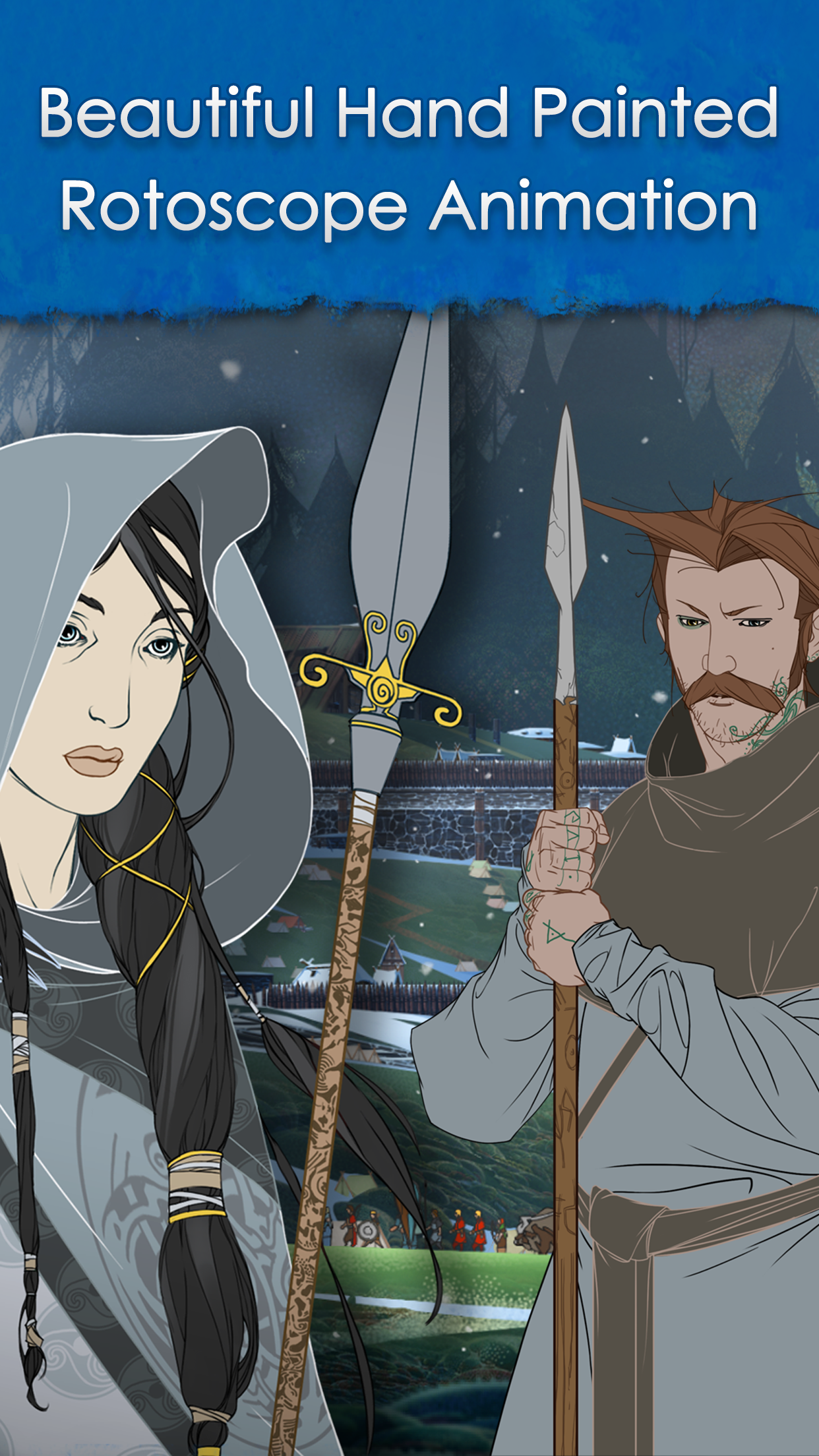 Скриншот игры The Banner Saga