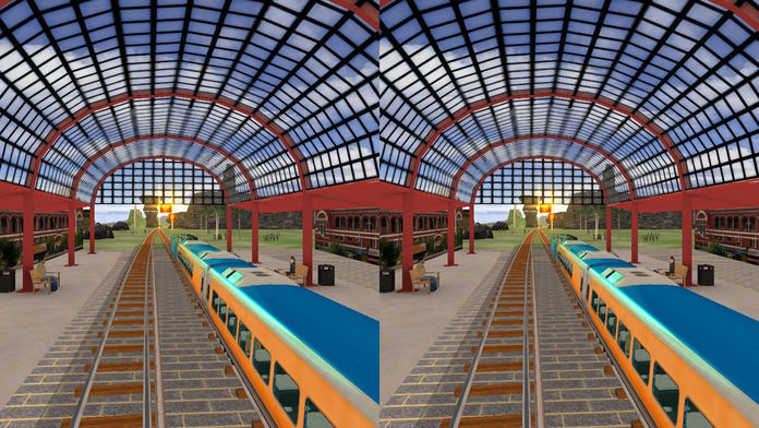 VR Subway Super Train Drive 2017 Pro screenshot game