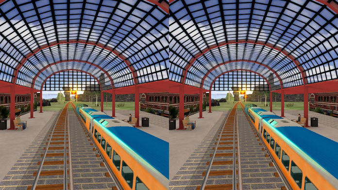 Скриншот игры VR Subway Super Train Drive 2017 Pro