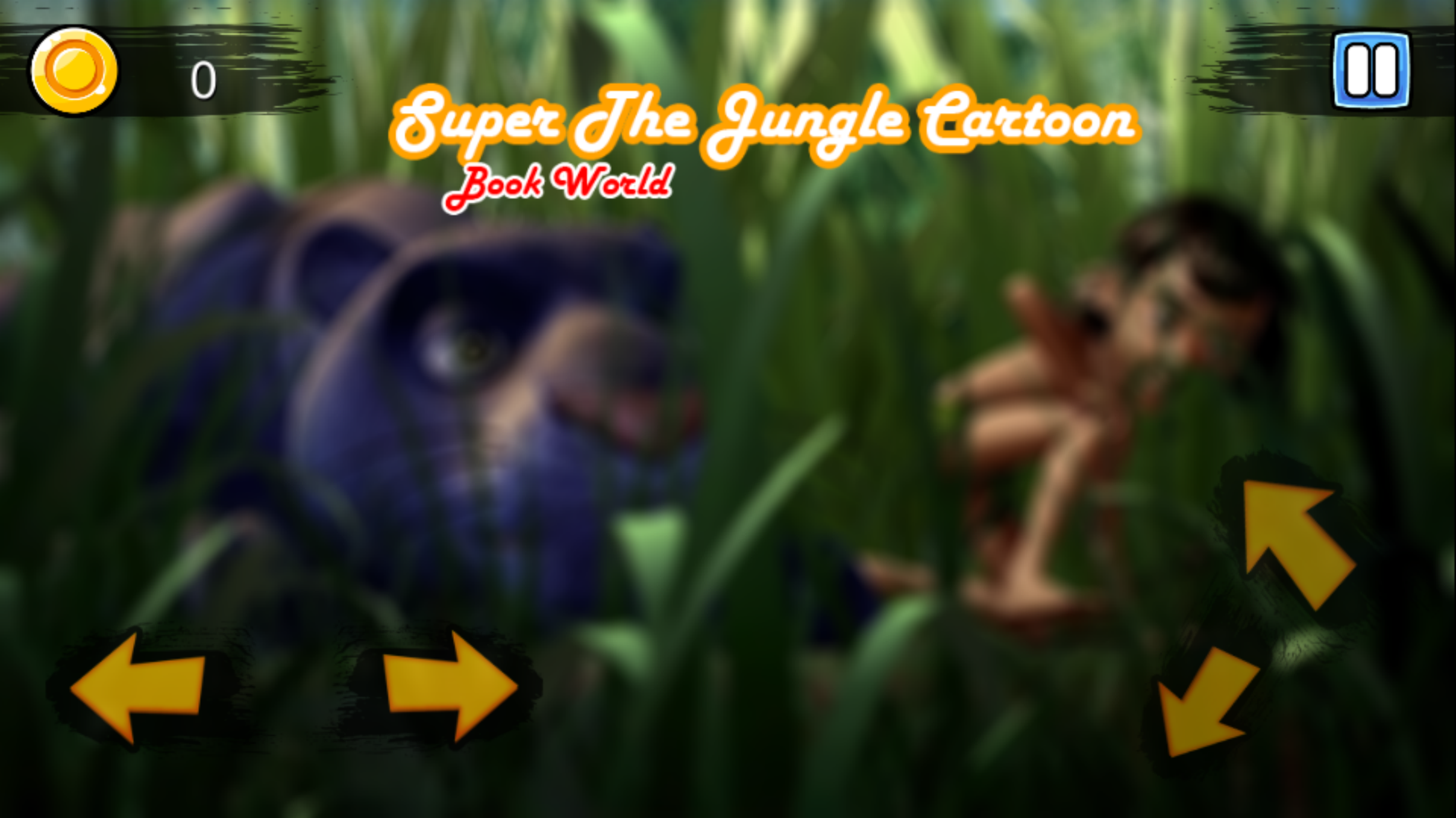 Screenshot of The Jungle Book Cartoon Game