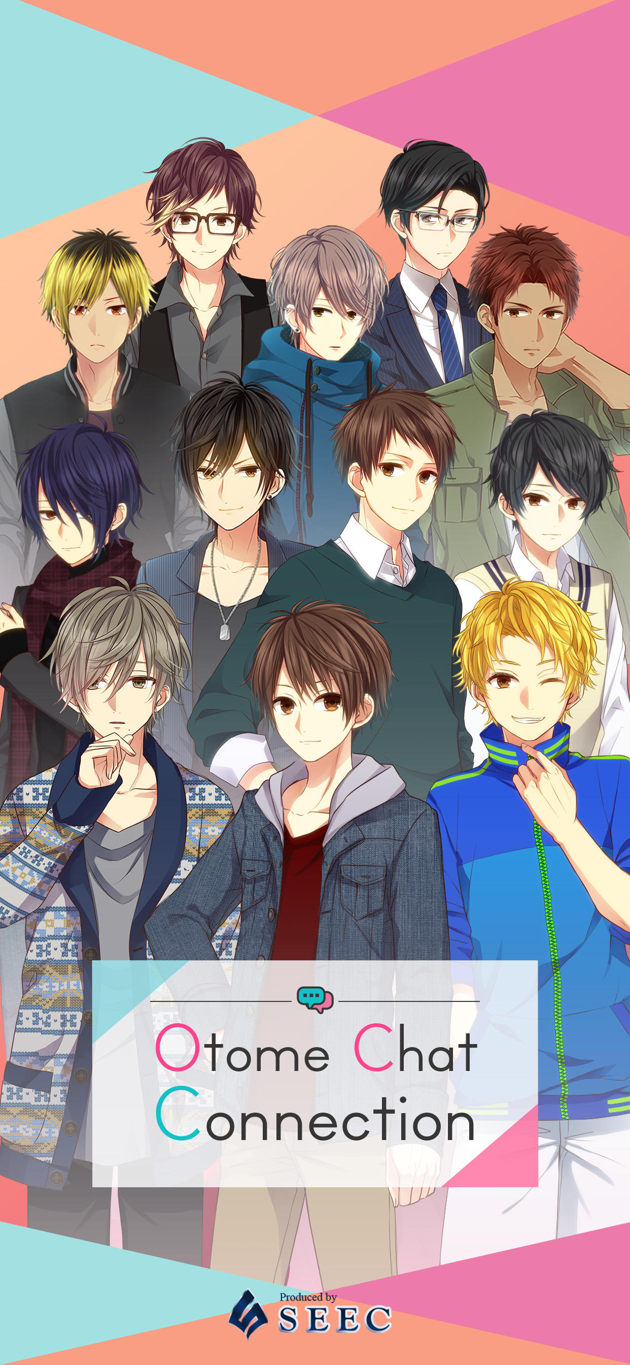 Cuplikan Layar Game Otome Chat Connection